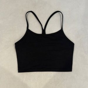 Longline racerback bra top